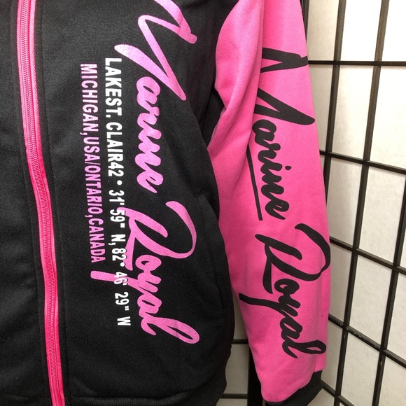 $20 SALE! Marine Royal Graphics Hoodie Sweatsuit - Picture 6 of 12